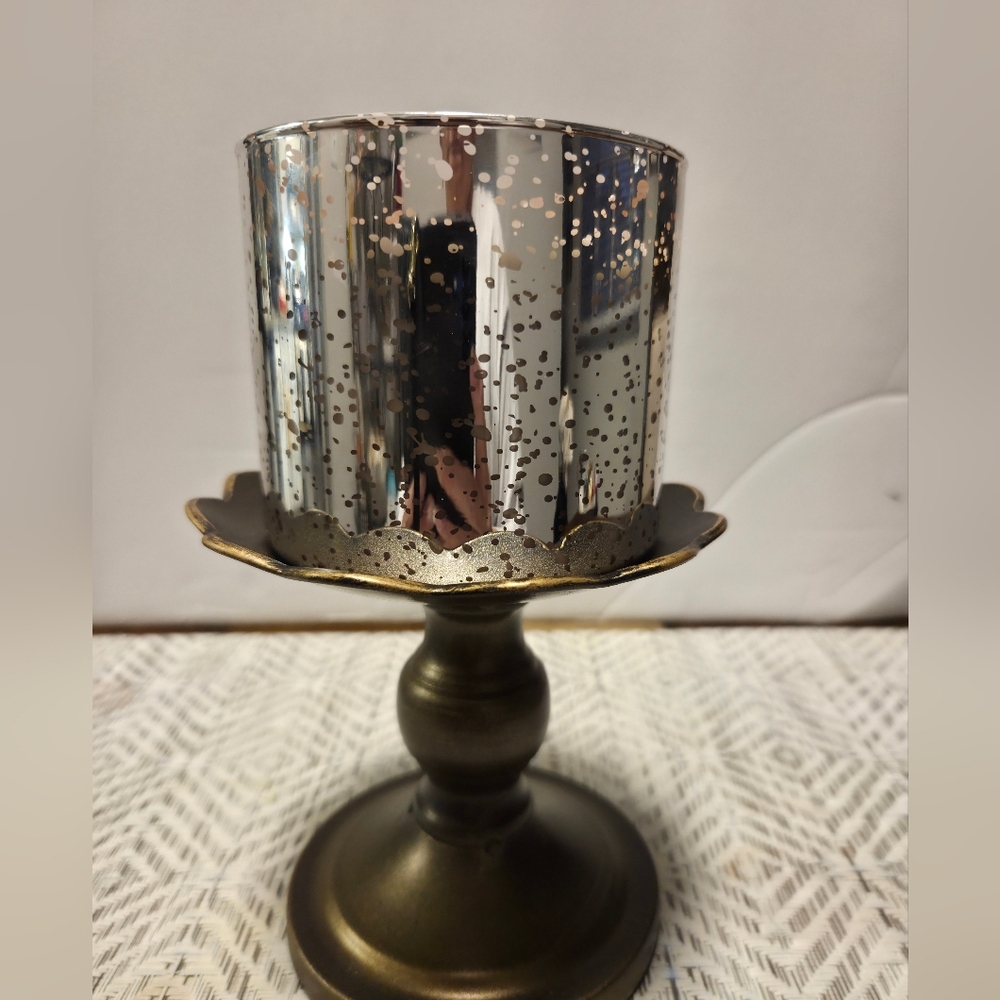 Silver Mercury Two WickTumbler